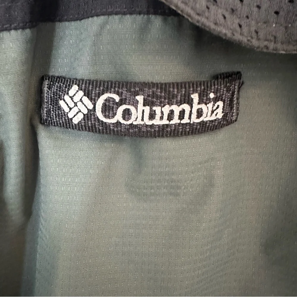 Columbia Sportswear Company Packable Green Jacket With Removable Sleeves Lg Tall - Picture 8 of 10